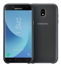 Husa Samsung EF-PJ530CBEGWW Dual Layer (silicon + plastic) neagra pentru Samsung Galaxy J5 (SM-J530) 2017 foto