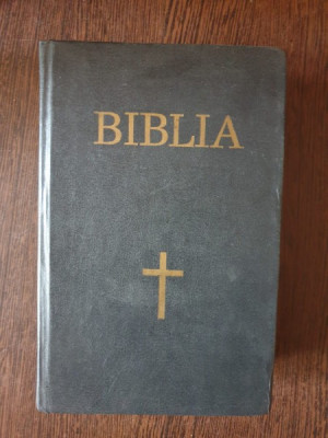 Biblia sau Sfanta Scriptura a Vechiului Si Noului Testament cu trimiteri foto