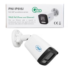 Resigilat : Camera supraveghere video PNI IP515J POE, bullet 5MP, 2.8mm, pentru ex foto