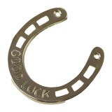 Potcoava norocoasa din alama Good Luck 10&times;10 CM
