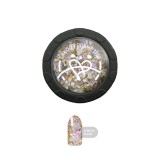 Glitter cu paiete pastel No.03 Laloo