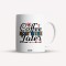 Cana alba personalizata Coffee now wine later, INOVATIX&reg;. 330ml
