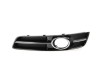Grila bara protectie, spoiler Audi A3 (8p), 04.2008-10.2012, montare fata, stanga, inchis; cu ornament cromat; cu gaura lampa de ceata, RapidAuto