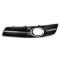 Grila bara protectie, spoiler Audi A3 (8p), 04.2008-10.2012, montare fata, stanga, inchis; cu ornament cromat; cu gaura lampa de ceata, RapidAuto