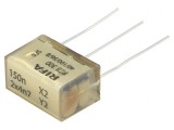 Filtru Anti-Interferențe 150nF 4,7nF THT 12,5x16x24mm