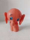 Elefant / elefantel, jucarie veche din URSS anii 60, plastic, 10.5cm inaltime