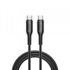 Cablu Date si Incarcare USB-C - USB-C WiWu Wi-C043E Starlink, 60W, 1m, Negru, Universal