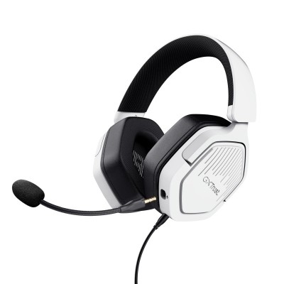 Casti Trust multiplat. GXT492 Carus alb foto