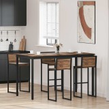 vidaXL Masă Bar &icirc;n Picioare Lemn compozit 3415394