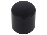 Buton rotativ aluminiu termoplast negru &Oslash;6mm &Oslash;12x13mm