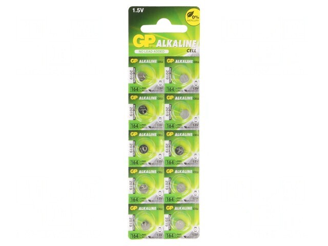 Baterie Alcalină 1.5V Monedă Nere&icirc;ncărcabilă
