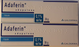 ADAPALENE 0.1% Gel Adaferin Differin Acnee Adapalena (Tretinoin/Retinol/Riduri)