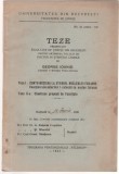 Universitatea Bucuresti - Teza doctorat chimie George Ioanid - autograf (1935)