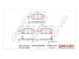Dr!ve+ DP1010.10.0984 set placute frana,frana disc