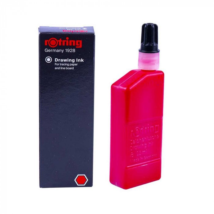 Tus stampila rosu 23ml &ndash; ROTRING