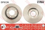 Disc frana MINI MINI COUNTRYMAN (R60) (2010 - 2016) TRW DF6136