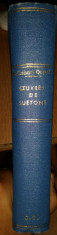 Oeuvres de Suetone Suetonius Suetoniu ed. bilingva franceza-latina foto