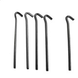 Picheți Cort Dreikant 30cm Zincați - Set de 5 Bucăți pentru Fixare Sigură