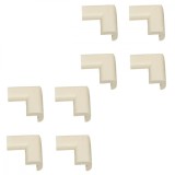 Cumpara ieftin Set 8 bucati protectii adezive pentru colturi mobilier 5x5 cm