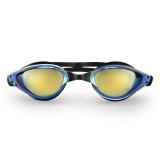 Ochelari de &icirc;not pentru copii, silicon, albastru, lentile anti-aburire cu protecție UV, husă inclusă, 6+ ani, CMCLASS
