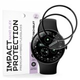 (Pachet 2 buc.) Folie Google Pixel Watch 4 45mm Asteroid GSM Nano Flex, negru