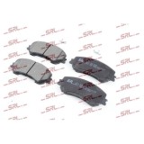 Placute frana Nissan Qashqai 2 Suv (J11, X-Trail 3 (T32 ; Renault Koleos 2 (Hc ), punte fata, cu indicator uzura acustic, SRLine