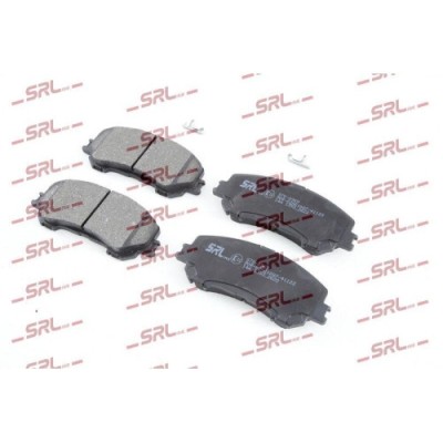 Placute frana Nissan Qashqai 2 Suv (J11, X-Trail 3 (T32 ; Renault Koleos 2 (Hc ), punte fata, cu indicator uzura acustic, SRLine foto