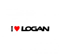 Sticker I Love Logan (v2) foto