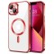 Husa pentru iPhone 13 - Techsuit Luxury Crystal MagSafe - Red