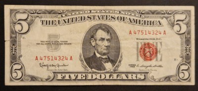 5 dolari 1963 foto