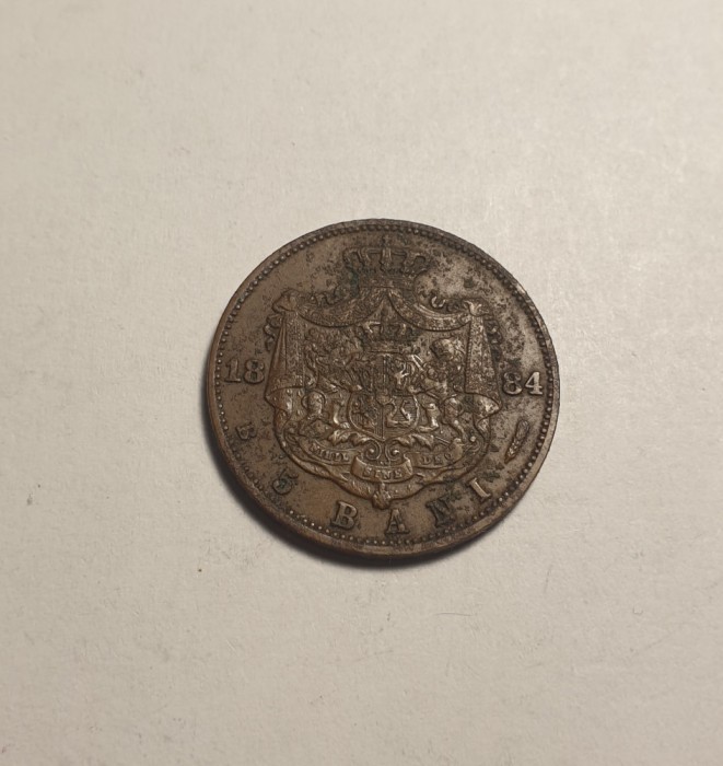 5 bani 1884