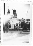 M1952N Statuia ecvestră a lui Avram Iancu de la T&acirc;rgu Mureș, 1937, azi amplasată la C&acirc;mpeni, județul Alba