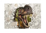 Sticker decorativ cu Dinozauri, 85 cm, 234STK