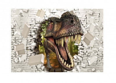 Sticker decorativ cu Dinozauri, 85 cm, 234STK foto