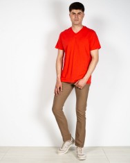 Pantaloni lungi din bumbac cu buzunare 22KOS57016 foto