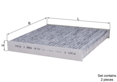 MAHLE LAK 216 Filtru, aer habitaclu foto