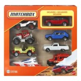 MATCHBOX SET 8 MASINUTE METALICE EXCLUSIV RANGE ROVER VELAR SCARA 1 LA 64