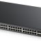 Zyxel xgs2210-52 48-port gbe l2 switch with 10gbe uplink layer