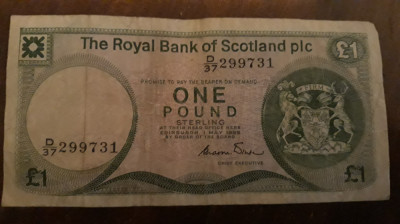Scotia - one pound 1972 - 1981 foto