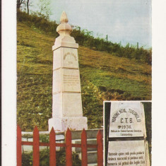 Carte Postala veche -Rusca Montana-Monumentul turismului, Necirculata
