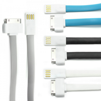 Cablu de date pentru iPhone 3/S 4/S - diverse culori - CARGUARD foto