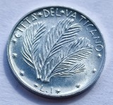 258. Moneda Vatican 1 lira 1973, Europa