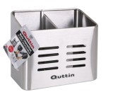 Suport tacamuri din inox 2 compartimente
