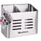 Suport tacamuri din inox 2 compartimente