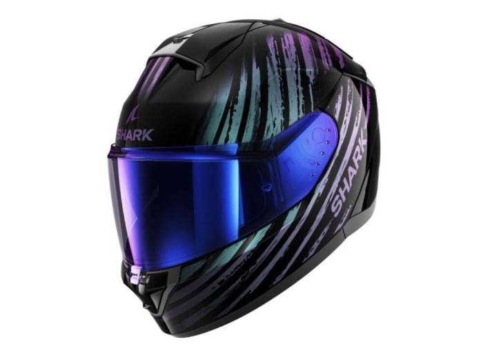 Casca integrala Shark Ridill 2 Assya negru/mov marime M
