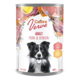 Calibra Dog Verve GF Adult, Conserva cu Porc și V&acirc;nat, 400g
