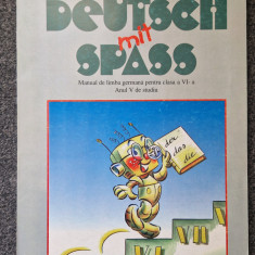 DEUTSCH MIT SPASS - Manual de limba germana pentru clasa a VI-a
