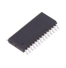 Circuit integrat, interfa&amp;amp;#355;a, SO28, SMD, full duplex, RS232, TEXAS INSTRUMENTS - MAX3243EIDW foto