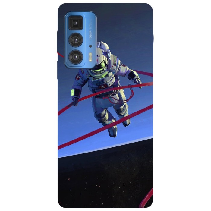 Husa compatibila cu Motorola G20 model Space Pursuit, Silicon, TPU, Viceversa
