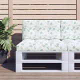 Cumpara ieftin Perne de paleți, 2 buc., model cu frunze, textil